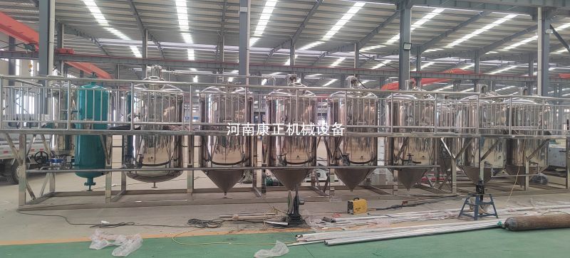 10吨植物油精炼设备
